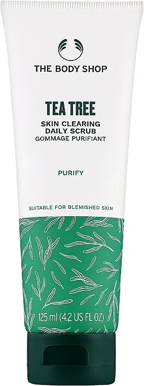 The Body Shop Tea Tree Skin Clearing Daily Scrub Piling za lice