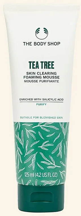 The Body Shop Tea Tree Skin Clearing Foaming Mousse Pena za umivanje