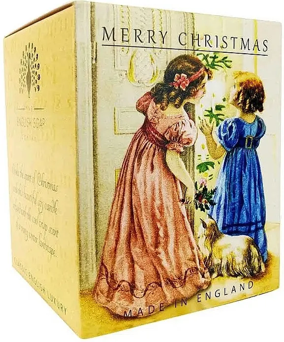 The English Soap Company Christmas Victorian Spiced Plum Candle Mirisna svijeća "Victorian Spicy Plum"
