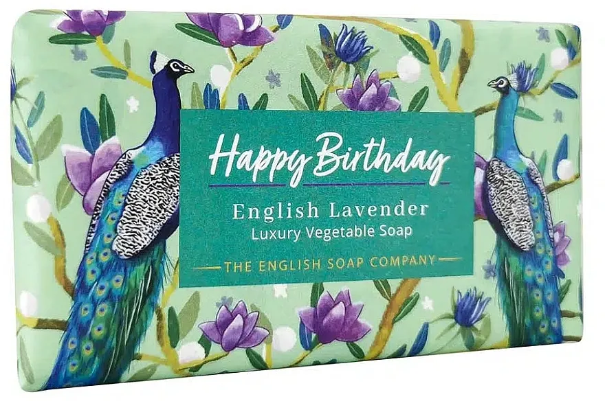 The English Soap Company Occasions Collection English Lavender Happy Birthday Soap Sapun "Engleska lavanda"