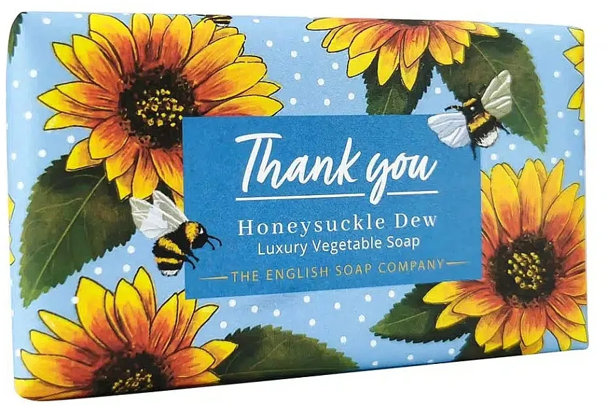 The English Soap Company Occasions Collection Honeysuckle Dew Thank You Soap Sapun "Kozokrvina i rosa"