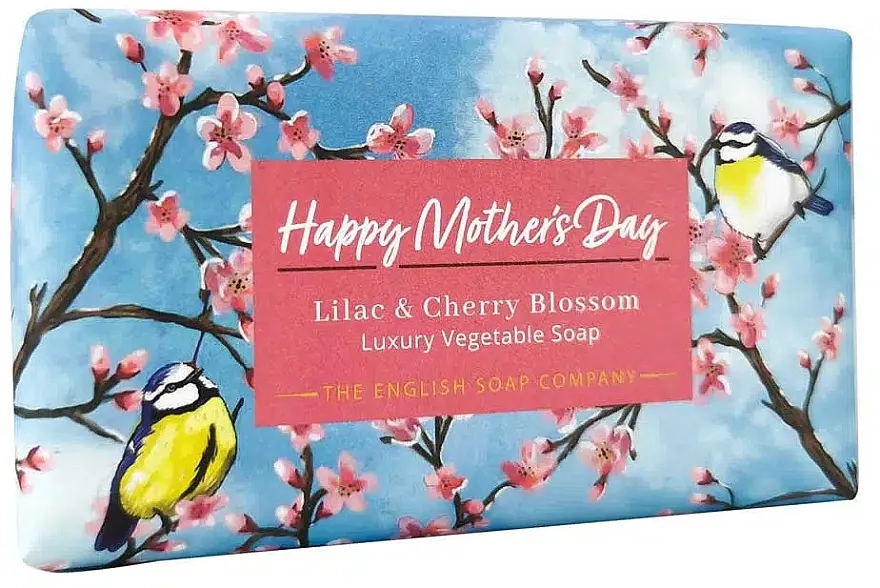 The English Soap Company Occasions Collection Lilac &amp; Cherry Blossom Mother’s Day Soap Sapun "Dan majki"