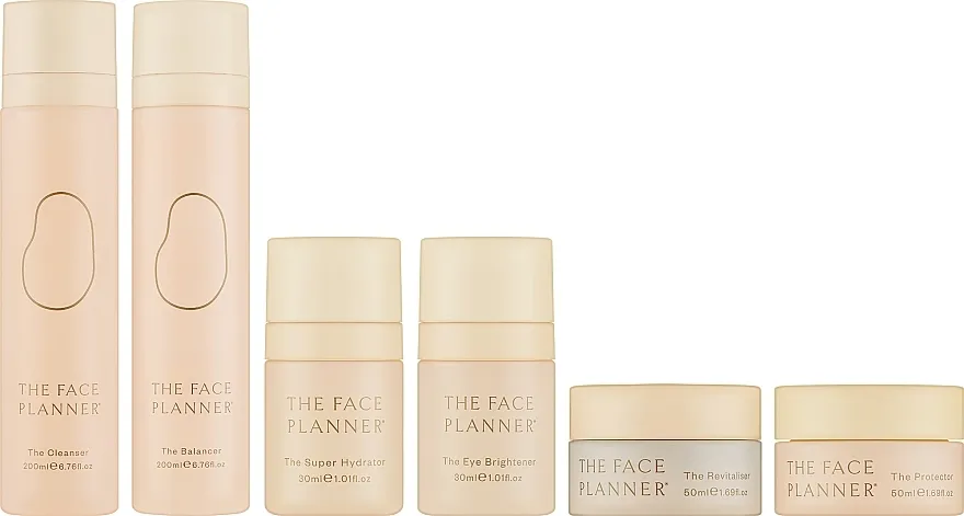 The Face Planner The Ultimate Plan Set, 6 proizvoda