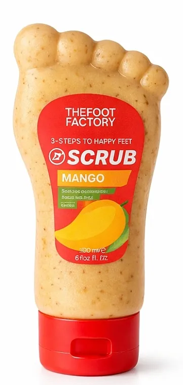 The Foot Factory Foot Scrub Piling za stopala 'Mango'