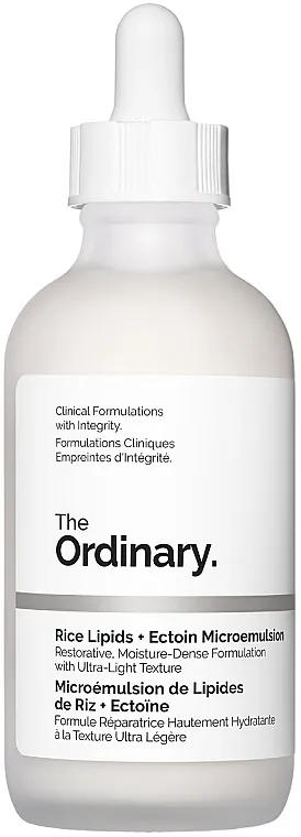 The Ordinary Rice Lipids + Ectoin Microemulsion Serum za lice sa lipidima pirinča i ektoinom
