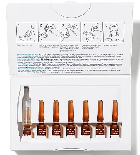 The Organic Pharmacy Advanced Firming Hc7 Ampules Ampule za učvršćivanje lica