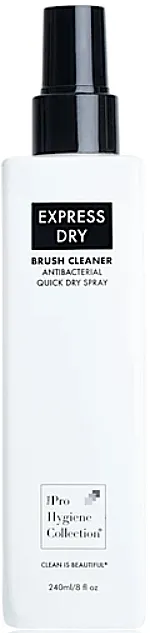 The Pro Hygiene Collection Express Dry Brush Cleaner Antibakterijsko sredstvo za čišćenje četkica