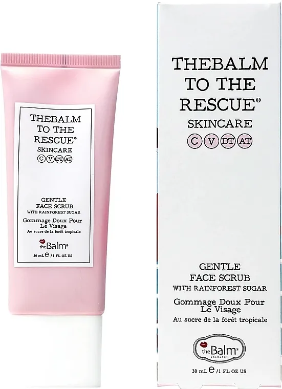 theBalm To The Rescue Gentle Face Scrub Nežni piling za lice