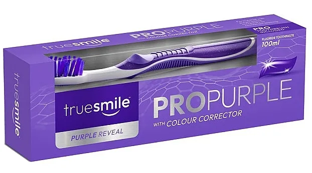 Theramed Propurple With Colour Corrector (toothpaste/100ml+toothbrush/1pcs) Set