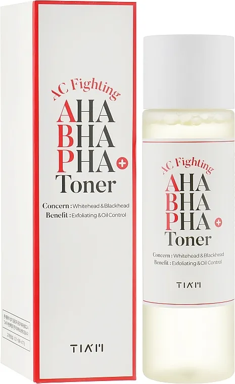 Tiam AC Fighting AHA BHA PHA Toner Tonik za lice