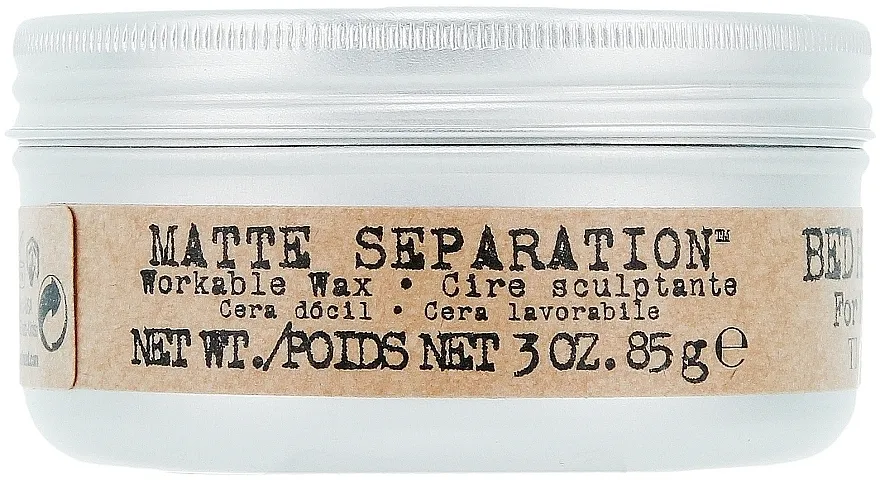 Tigi B For Men Matte Separation Workable Wax Meki vosak za oblikovanje kose