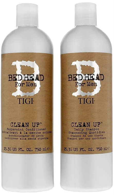 Tigi Bed Head Clean Up (sh/750ml + cond/750ml) Set