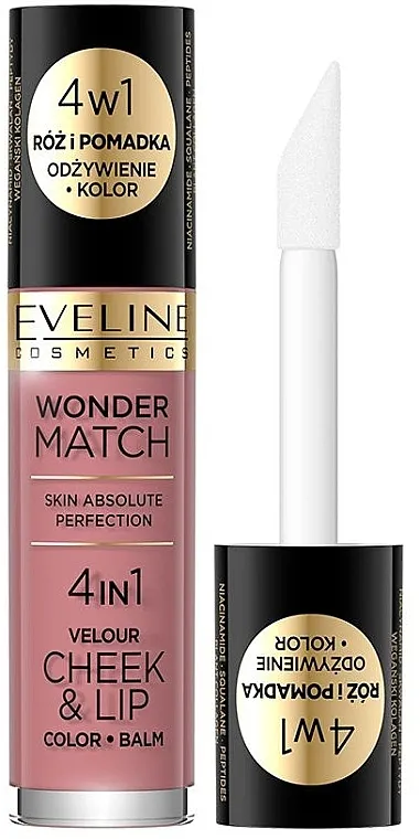 Tint za usane i obraze Eveline Cosmetics Wonder Match
