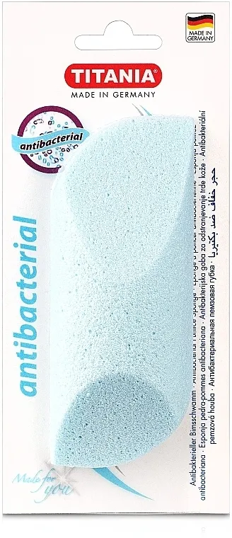 Titania Antibacterial Plovućac za pedikuru, plavi