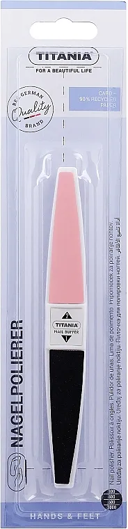 Titania Nail Buffer rašpica za manikuru svijetlo ružičasta