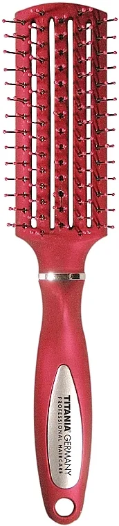 Titania Salon Professional Crvena četka za kosu, 24 cm