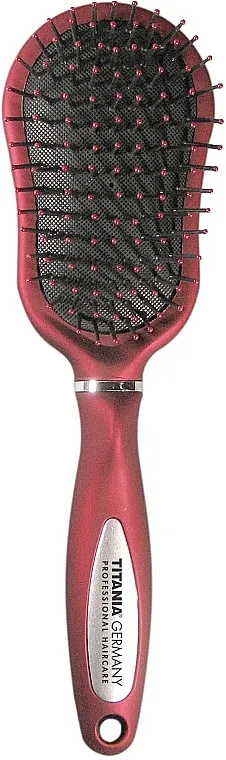 Titania Salon Professional Četka za masažu kose, crvena