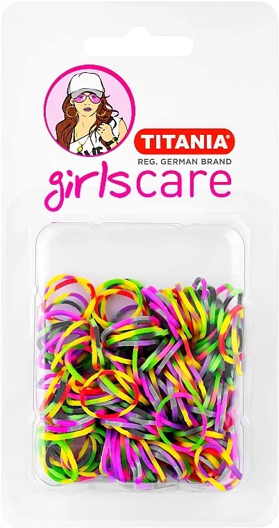 Titania Set elastičnih gumica za kosu , šareni
