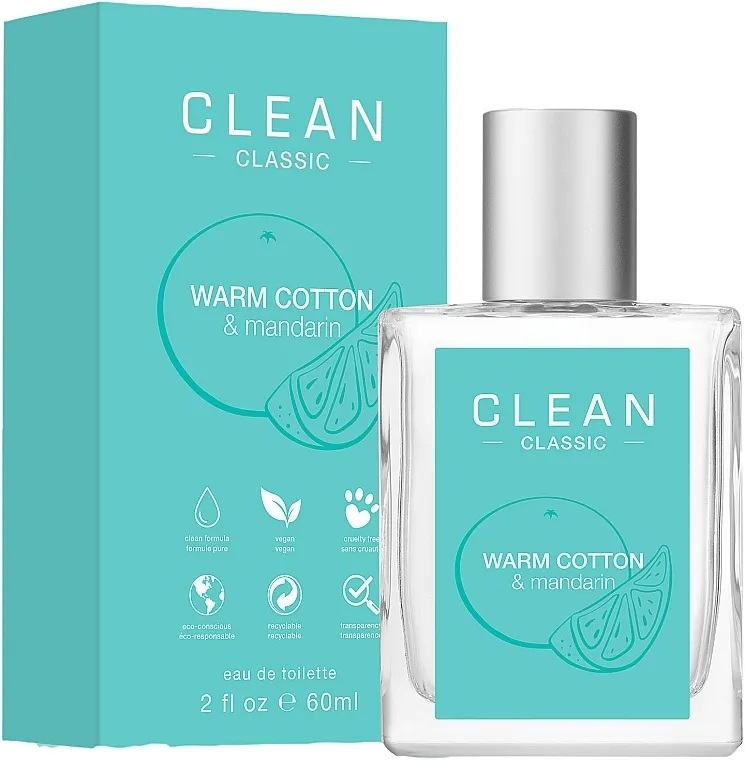 Toaletna voda Clean Classic Warm Cotton &amp; Mandarin