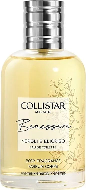Toaletna voda Collistar Benessere Neroli E Elicrisio