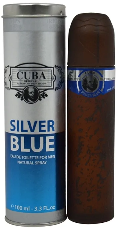 Toaletna voda Cuba Cuba Silver Blue