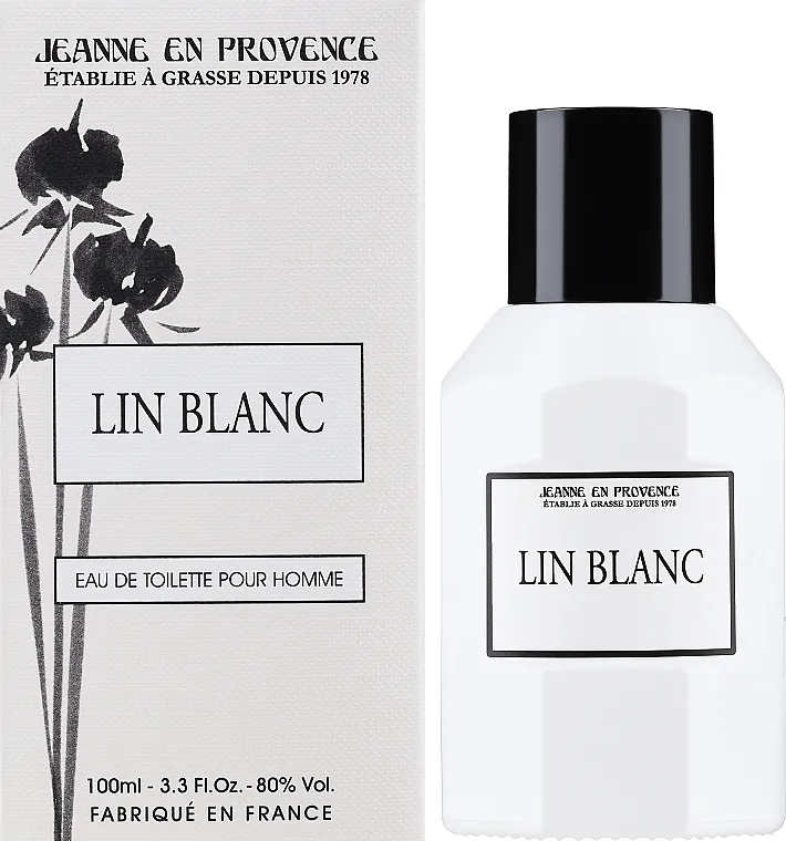 Toaletna voda Jeanne en Provence Lin Blanc