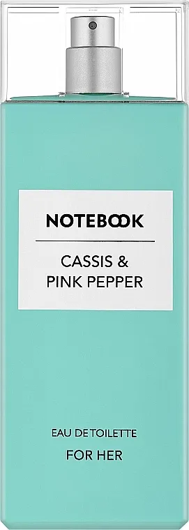 Toaletna voda Notebook Fragrances Cassis &amp; Pink Pepper
