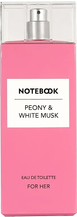 Toaletna voda Notebook Fragrances Peony &amp; White Musk