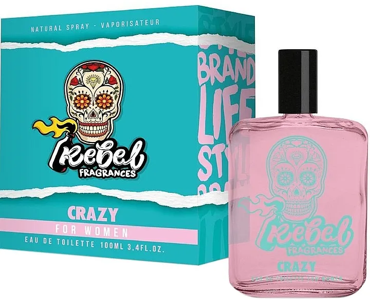 Toaletna voda Rebel Fragrances Crazy
