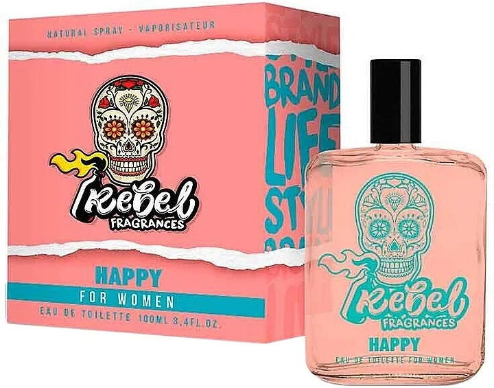 Toaletna voda Rebel Fragrances Happy