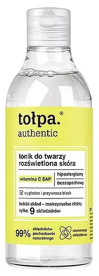 Tolpa Authentic Tonik za lice Blistava koža