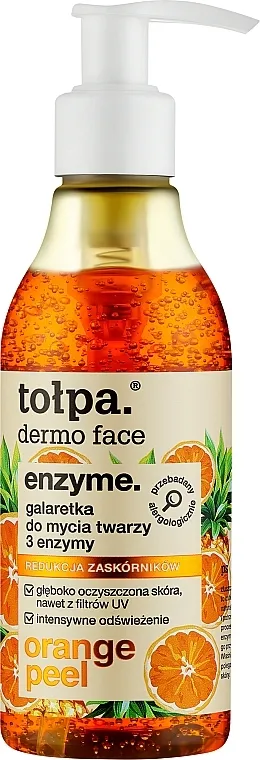 Tolpa Dermo Face Enzyme Orange Peel Žele za umivanje lica