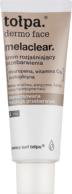 Tolpa Dermo Face Melaclear Brightening Night Cream Noćna krema za lice sa efektom posvetljivanja