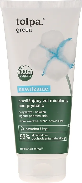 Tolpa Green Hydration Moisturizing Soothing Shower Gel Umirujući hidratantni gel za tuširanje