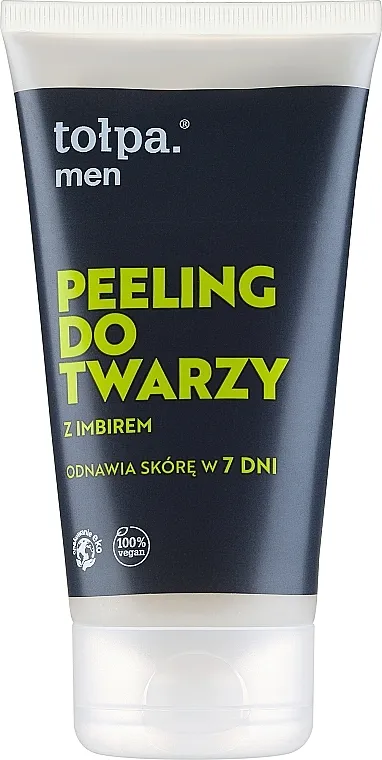 Tolpa Men Piling za lice s đumbirom