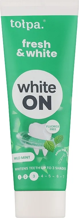 Tolpa White On Fresh &amp; White Toothpaste Izbeljujuća zubna pasta 'Menta'