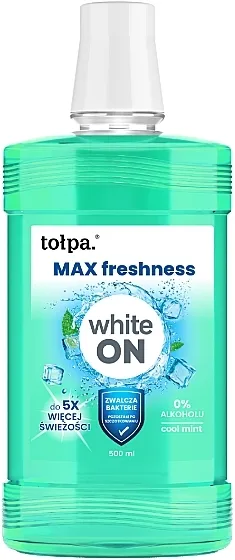 Tolpa White On Max Freshness Tečnost za ispiranje usta