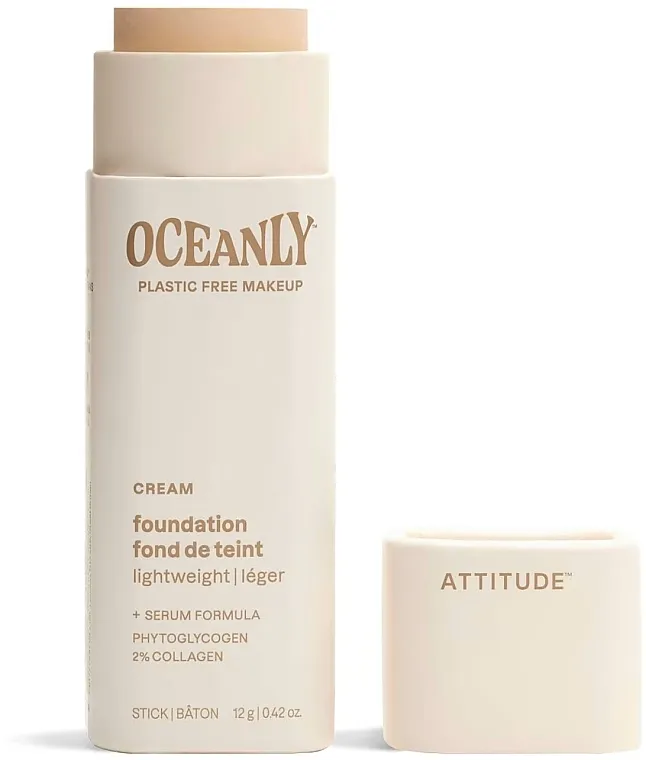 Tonirana krema u stiku Attitude Oceanly Light Coverage Foundation Stick