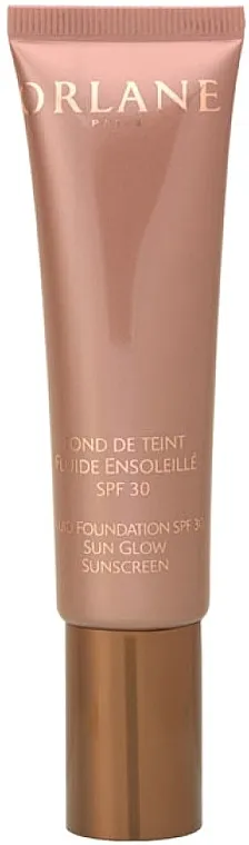 Tonirani fluid Orlane Fluid Foundation SPF 30 Sun Glow Sunscreen