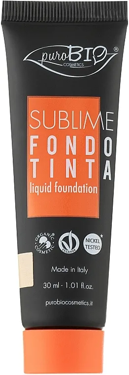 Tonska baza PuroBio Cosmetics Sublime Liquid Foundation