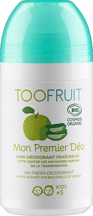 TOOFRUIT Fresh Deodorant Sensetive Skin Dezodorans "Moj prvi deo. Jabuka-Aloja"