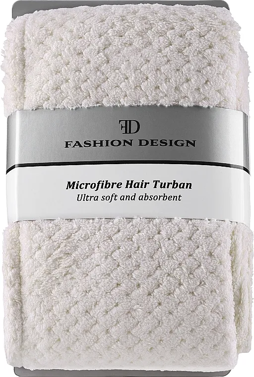 Top Choice Bež peškir-turban za kosu 30147