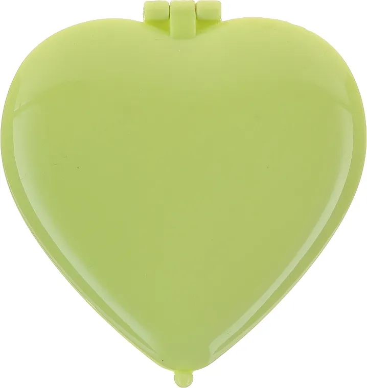 Top Choice Colours Mirror Kompaktno ogledalo "Heart" 85550, zeleno