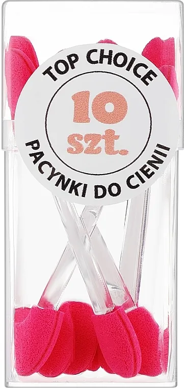 Top Choice Eyeshadow Applicators Aplikatori za senke, 35258, jarko roze