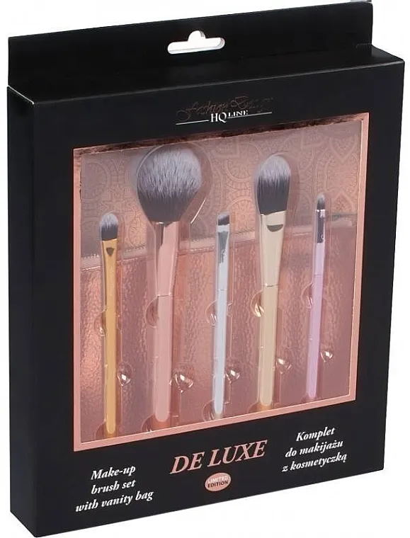 Top Choice Fashion Design De Luxe Make Up Brush Set Set kistova za šminku, 38297, 5 kom