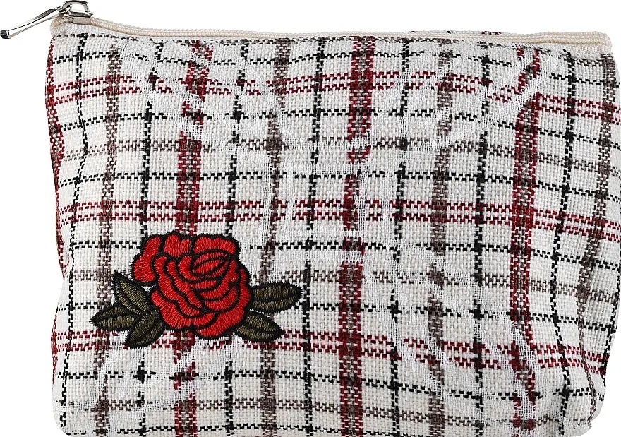 Top Choice Kozmetička torbica "Rose", 95825, bela