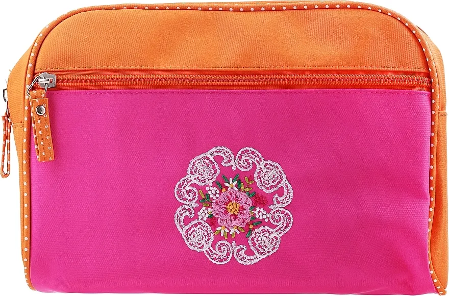 Top Choice Kozmetička torbice "Mandala", 98161, narandžasto-roze