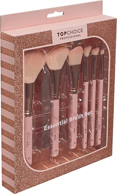 Top Choice Make-Up Brush Set Essential Set četkica za šminku, 38471