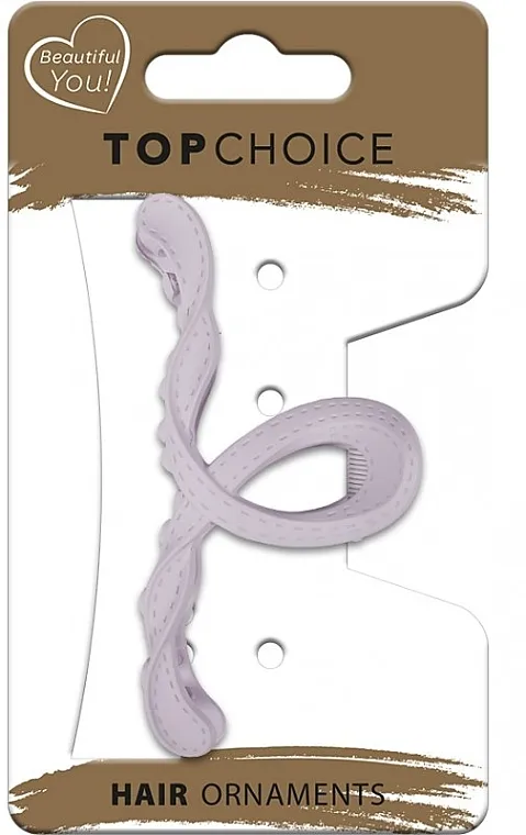 Top Choice Šnala za kosu sa šavom, 20988, lavanda