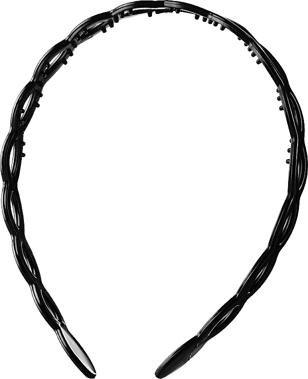Top Choice Obruč za kosu, 27734, crni uski